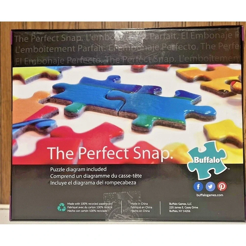 Buffalo Games World Landmarks 360 Jigsaw Puzzle 2000 Pieces family fun gifts